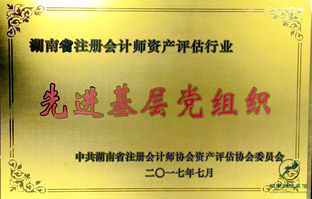 2017年先進基層黨組織