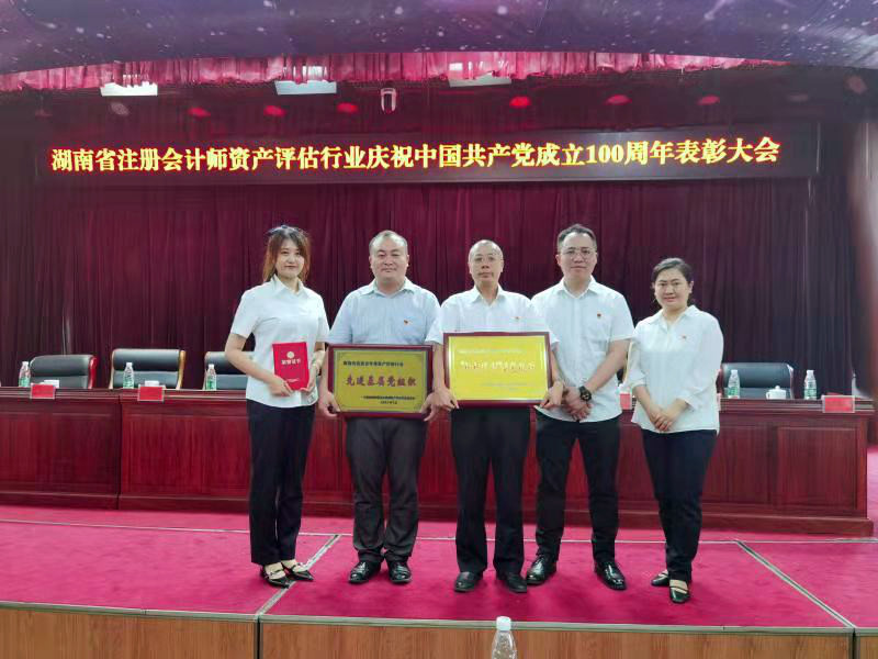 湘能卓信黨支部榮獲省注協行業“標桿引領”型黨組織